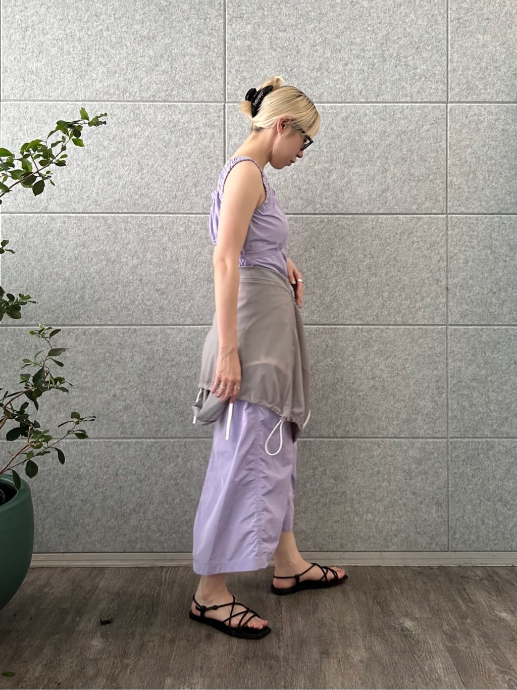 honoka Aさんの「CODE A｜sporty gathered dress」を使ったコーディネート