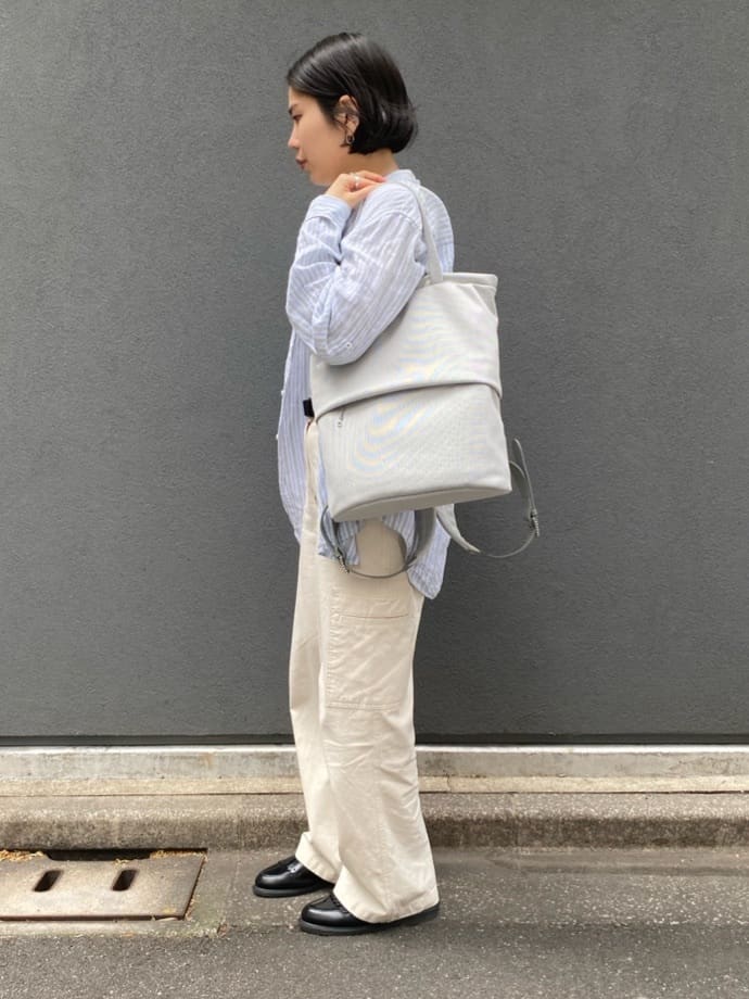 Uさんの「HIROKO HAYASHI｜MAMELI（マメリ）リュックM」を使ったコーディネート