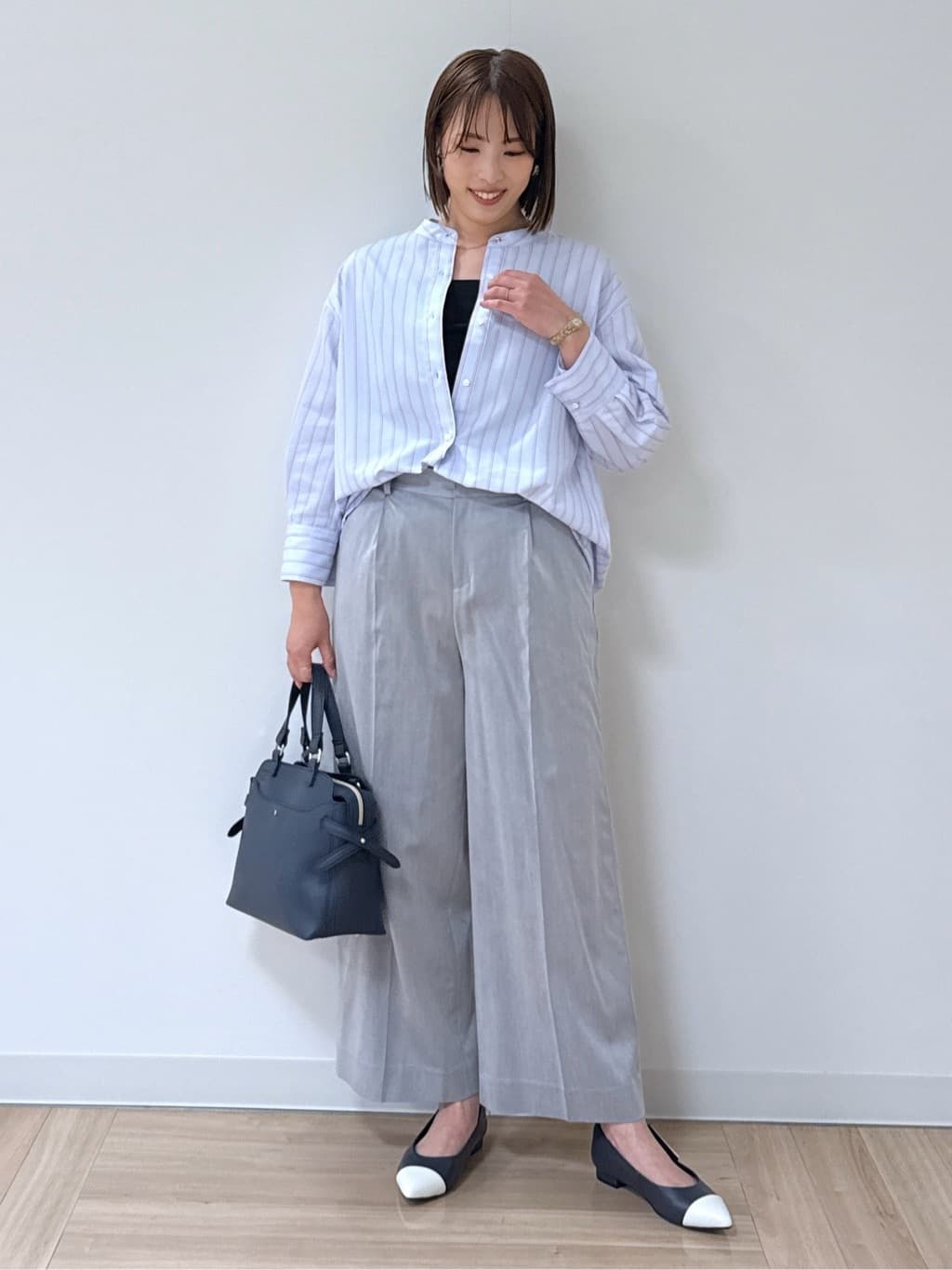 amiさんの「Reflect｜◆【手洗い可／軽い着心地】ストレッチPコート」を使ったコーディネート