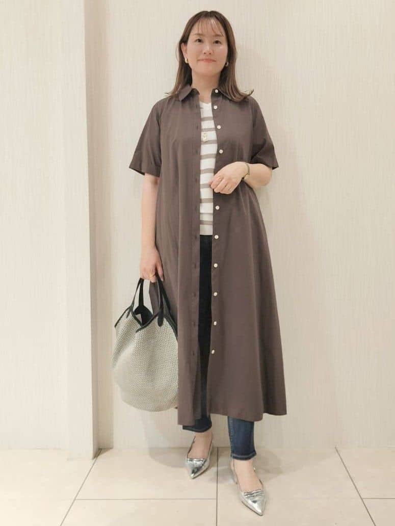naokoさんの「UNTITLED｜【Healthy DENIM&times;UNTITLED】別注 R Mrytle（リマートル）テーパードデニム」を使ったコーディネート