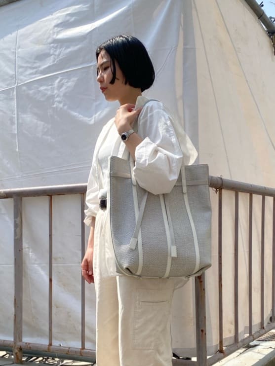 Uさんの「HIROKO HAYASHI｜PANIER（パニエ） トートバッグL」を使ったコーディネート