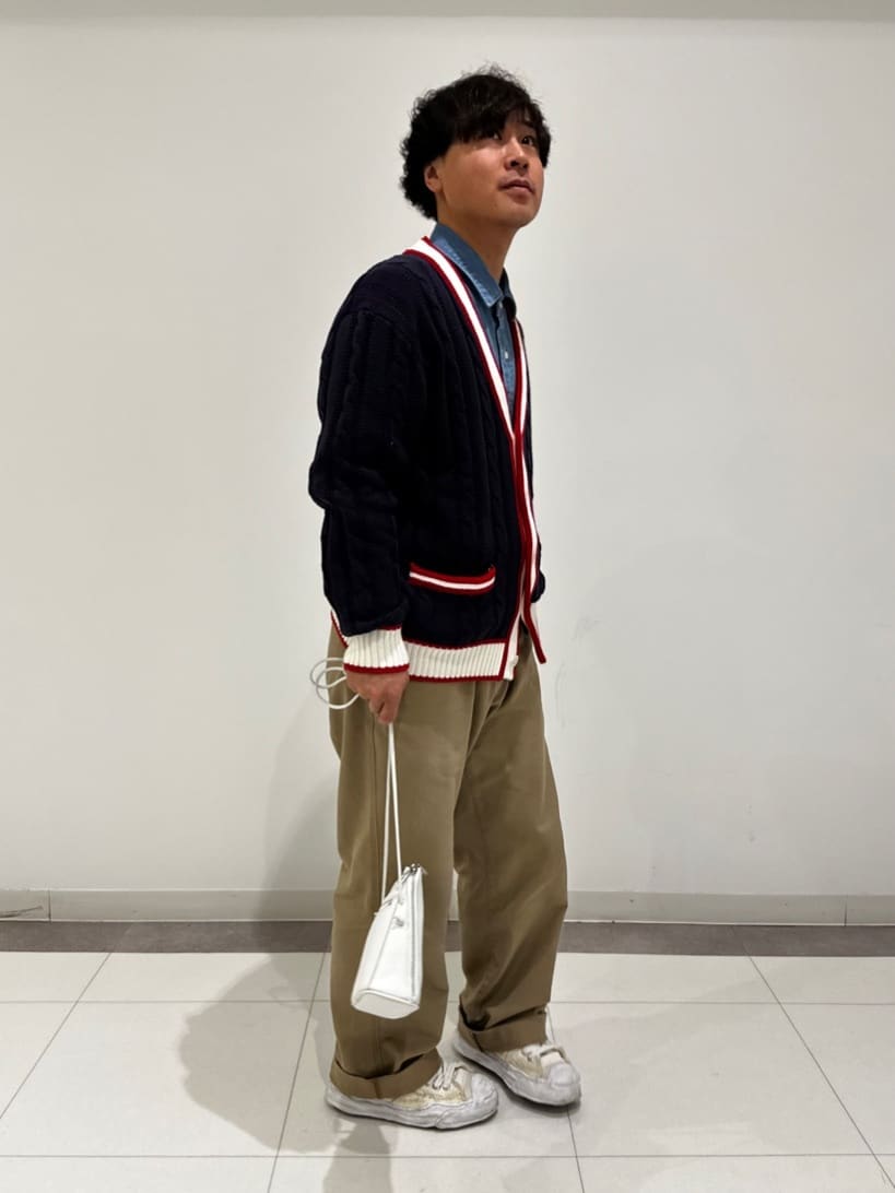 MATSUBARAさんの「DRESSTERIOR｜スプリングチルデン ニットロンドンカーディガン」を使ったコーディネート