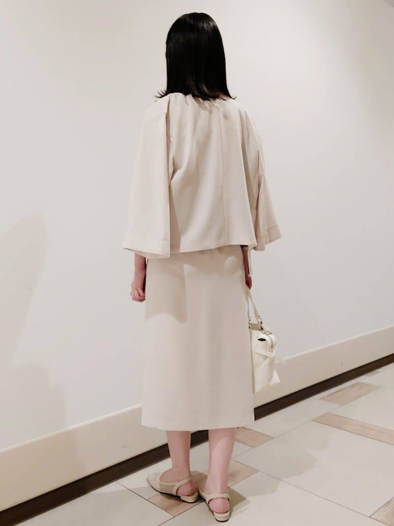 saiさんの「Reflect｜◆【UVカット／接触冷感／洗える／セットアップ可】クルーネックジャケット」を使ったコーディネート