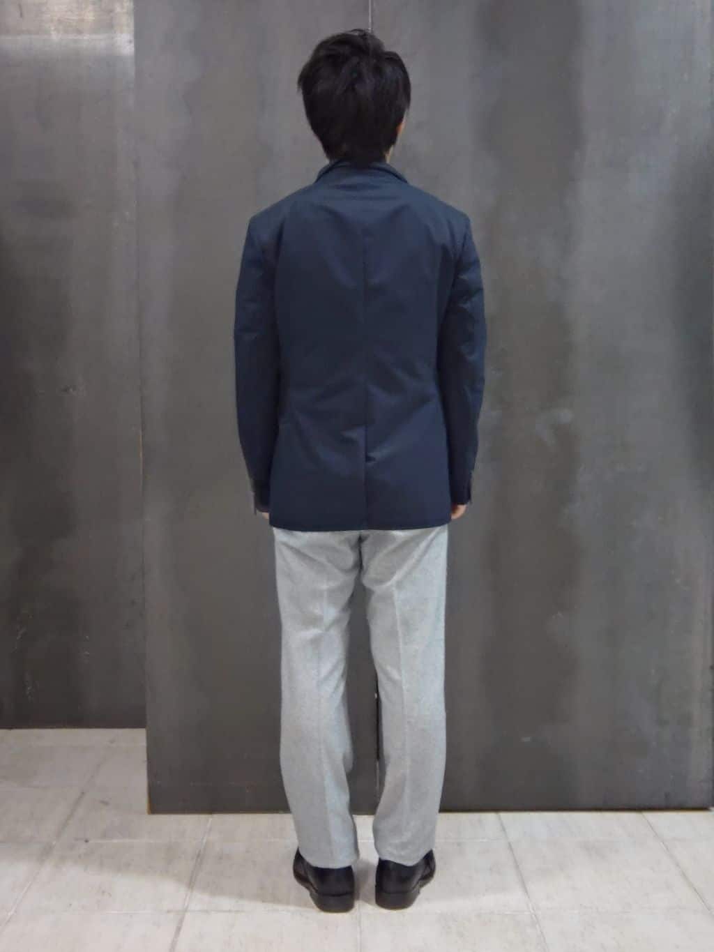 shiominさんの「TAKEO KIKUCHI｜【抗菌防臭】COOL DOTS（R）ドビープリント ジャケット」を使ったコーディネート