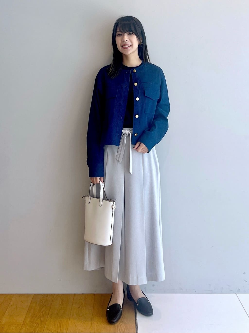 cotaniさんの「grove｜◆サッシュベルトスカートライクパンツ」を使ったコーディネート