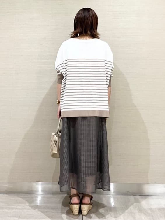 なつよさんの「UNTITLED｜◆【体型カバー/透けにくい】ワイドシルエットニット」を使ったコーディネート