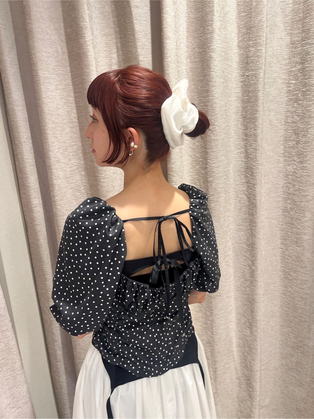 Rielさんの「CODE A｜side slit volume skirt」を使ったコーディネート