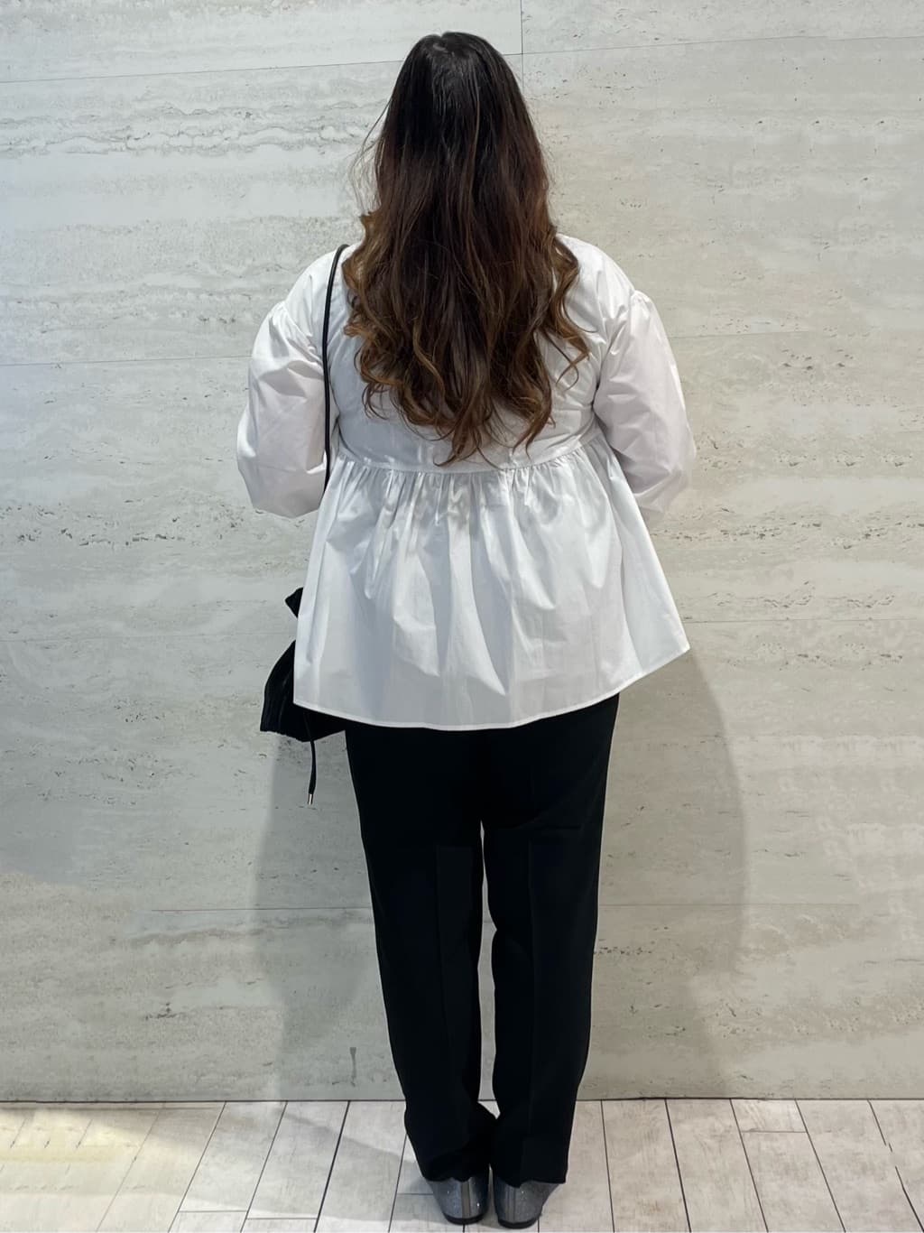 yunさんの「OPAQUE.CLIP｜【定番/6color】名品フラットバレエシューズ」を使ったコーディネート