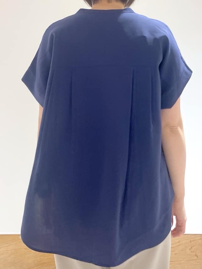Yukinkoさんの「OPAQUE.CLIP｜《7色展開／SS-LLサイズ》ストレッチスキッパーブラウス／セットアップ対応【洗濯機洗い可／防シワ】」を使ったコーディネート