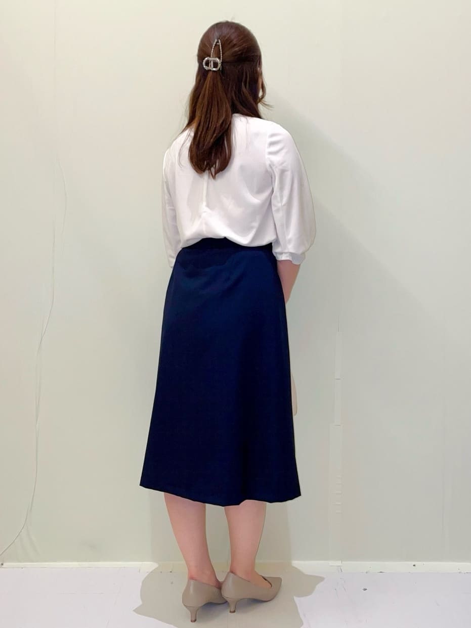 ayumiさんの「OPAQUE.CLIP｜◆【抗菌防臭加工／低反発クッション】名品　ポインテッドトゥパンプス」を使ったコーディネート