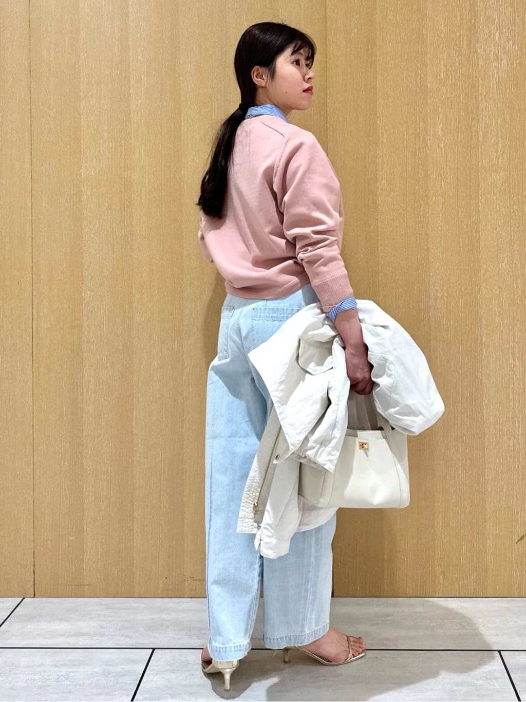 nanaさんの「UNTITLED｜【本革 旬トレンド】ナローベルト」を使ったコーディネート