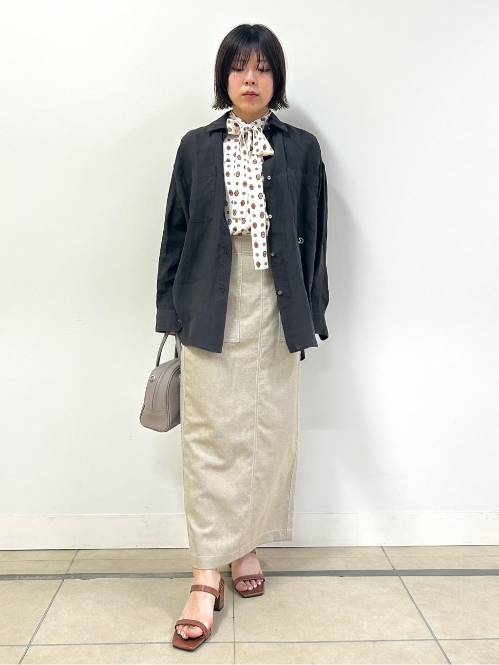 とりみさんの「DRESSTERIOR｜◆【ショルダー/2ＷＡＹ】ミニボストン」を使ったコーディネート
