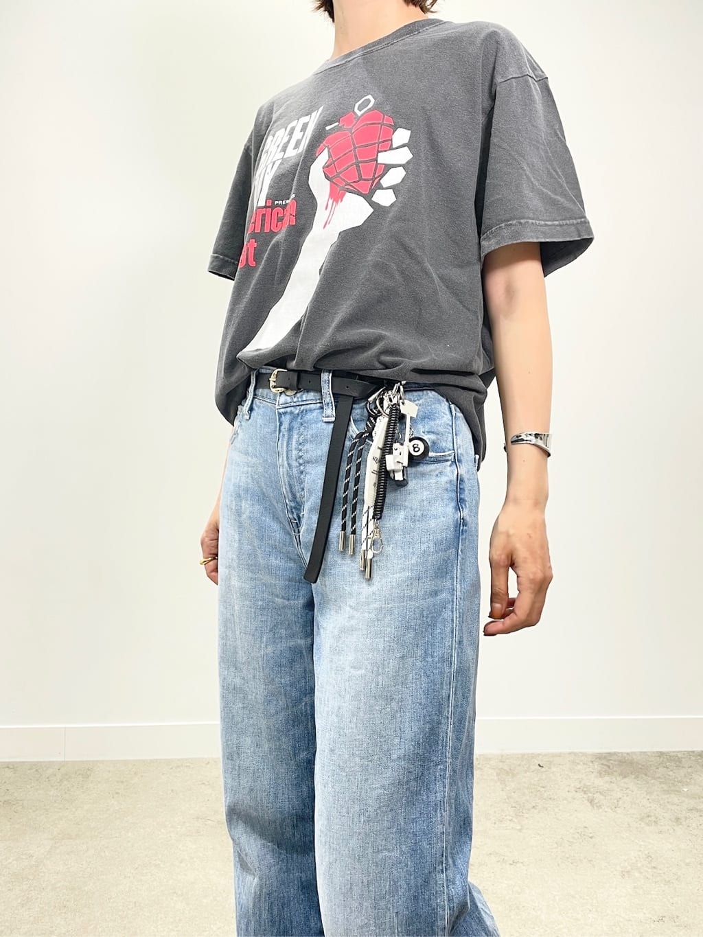 KAYOさんの「UNTITLED｜【本革 旬トレンド】ナローベルト」を使ったコーディネート