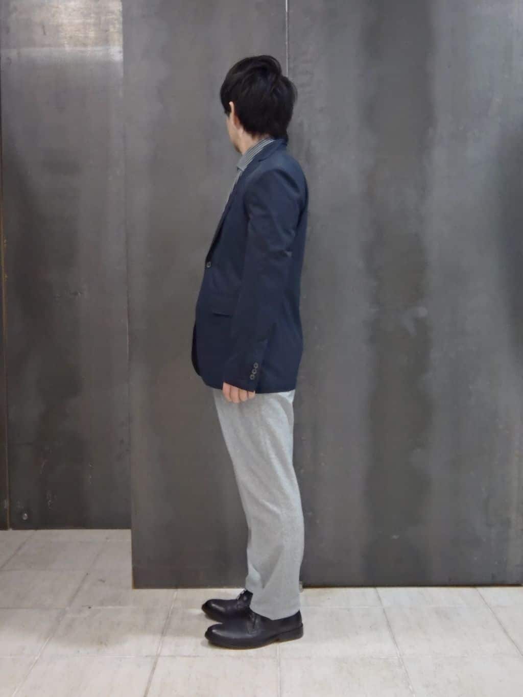 shiominさんの「TAKEO KIKUCHI｜【抗菌防臭】COOL DOTS（R）ドビープリント ジャケット」を使ったコーディネート