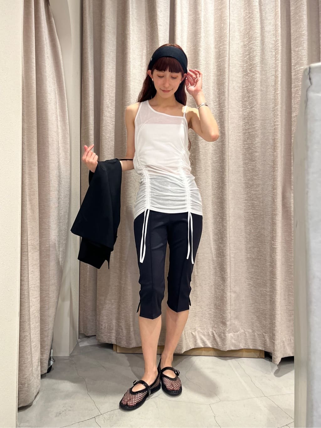 Rielさんの「CODE A｜cropped leggings pants」を使ったコーディネート
