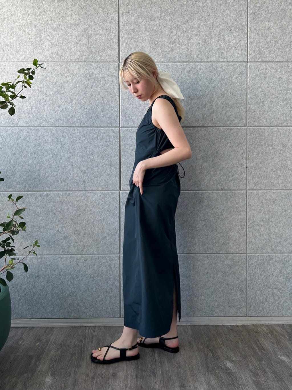 honoka Aさんの「CODE A｜sporty gathered dress」を使ったコーディネート