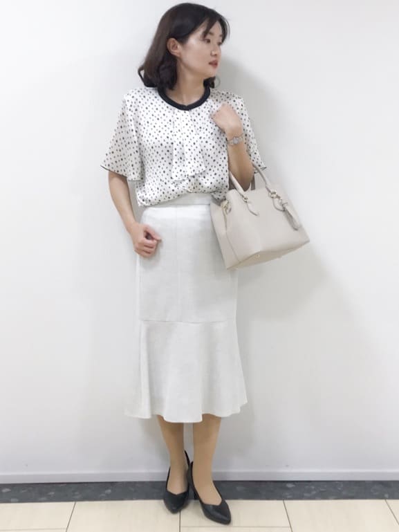 yukinaさんの「COUP DE CHANCE｜【洗える】着流しカーディガン」を使ったコーディネート