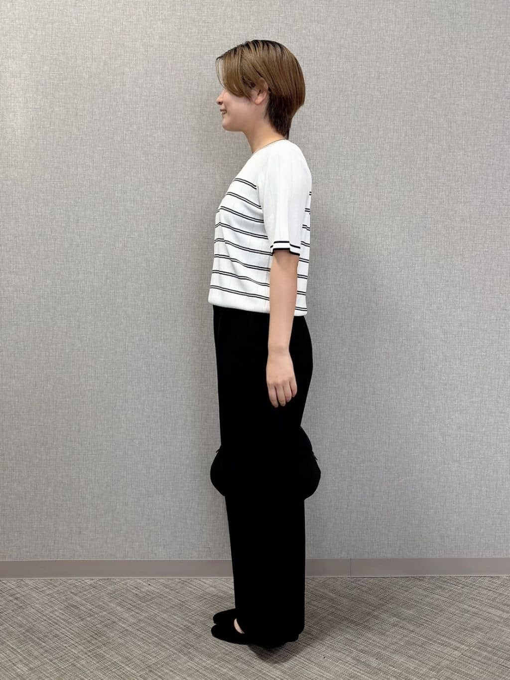 MATSUさんの「Reflect｜◆【手洗い可／アンサンブル可】五分袖ニット」を使ったコーディネート