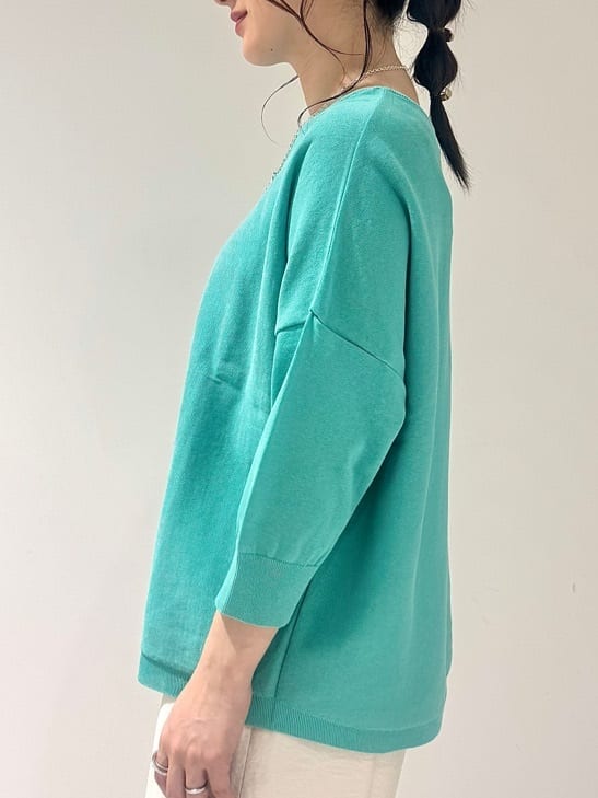 そんさんの「INDIVI｜【洗える／UVケア／SETUP可能】ドロストワイドパンツ」を使ったコーディネート