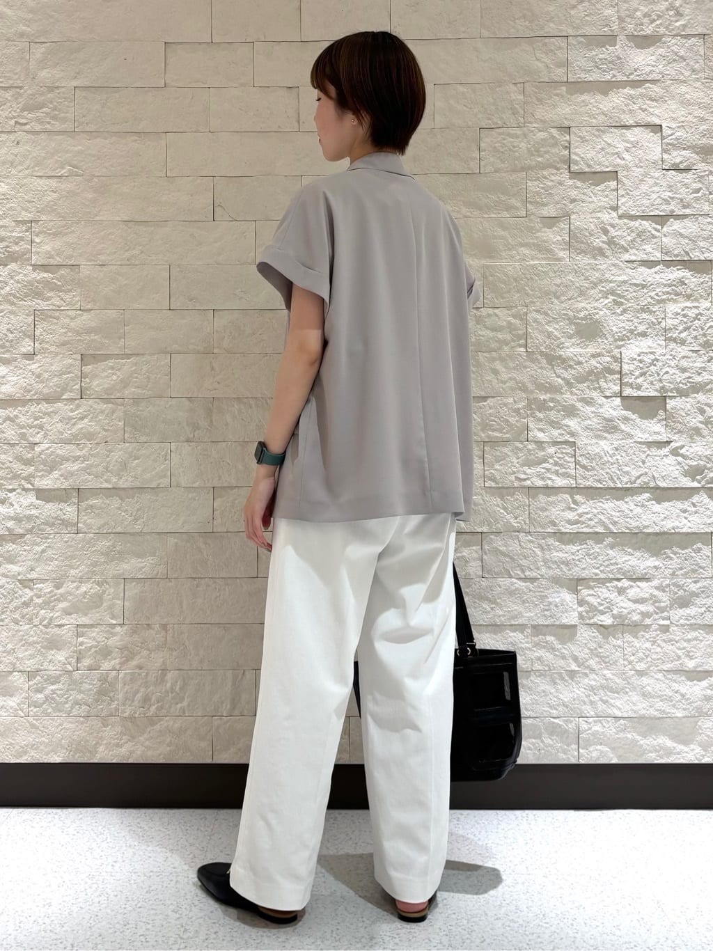 mioさんの「UNTITLED｜◆【11色展開/コットン100/アンサンブル可能】 プルオーバーニット」を使ったコーディネート