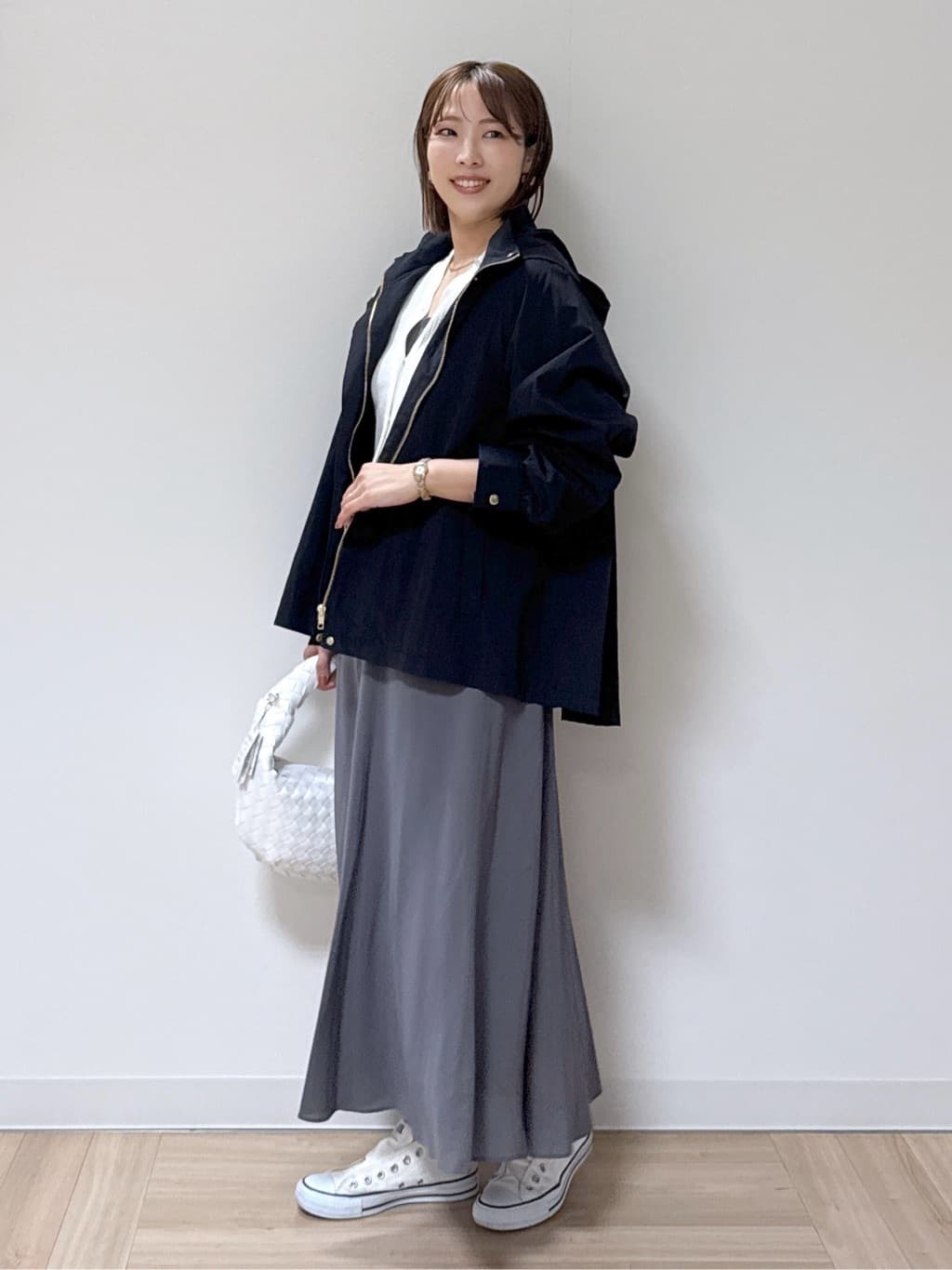 amiさんの「Reflect｜◆フーデッドライティブルゾン」を使ったコーディネート