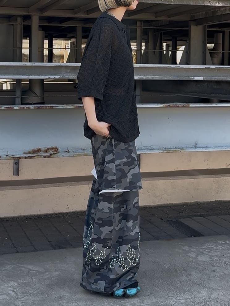川本葵さんの「tk.TAKEO KIKUCHI｜◆K&rsquo;PJT by AOI 『Lightweight Pants』」を使ったコーディネート