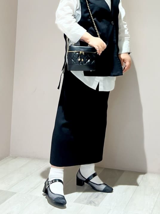 yumiさんの「ESPERANZA｜メッシュフラットパンプス」を使ったコーディネート