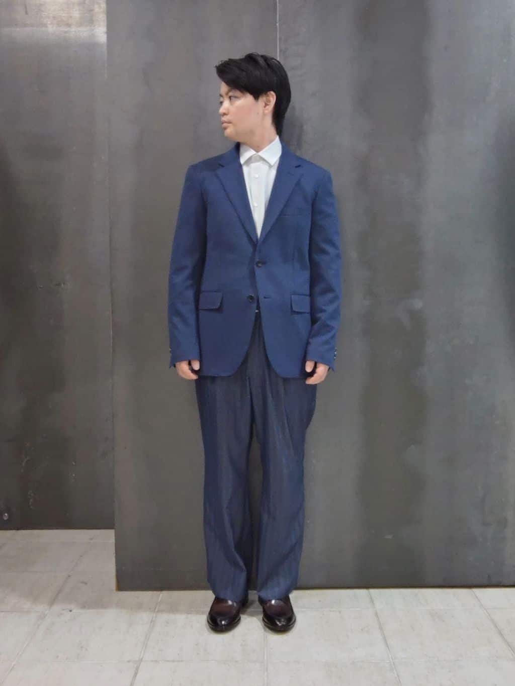shiominさんの「TAKEO KIKUCHI｜◆メランジ ハニカム ストレッチ ジャケット」を使ったコーディネート