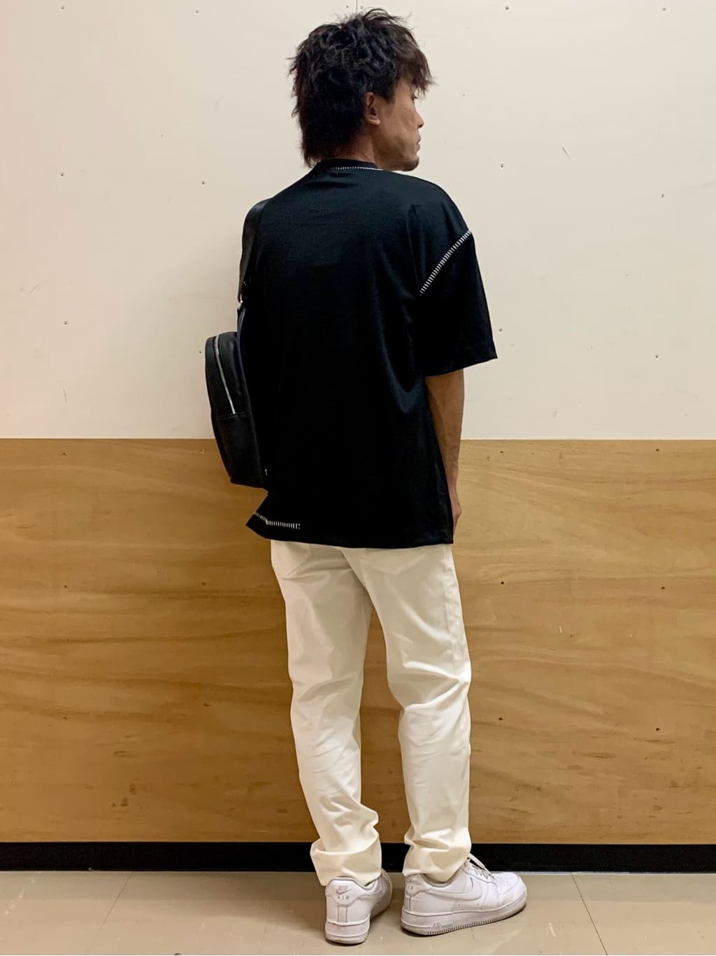 MATUさんの「THE SHOP TK｜◆ブランケットステッチ半袖Tシャツ」を使ったコーディネート