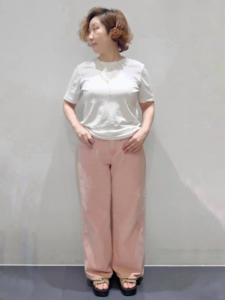 ゆきをさんの「OPAQUE.CLIP｜◆スポンディッシュシアーノーカラーブルゾン【洗濯機洗い可】」を使ったコーディネート
