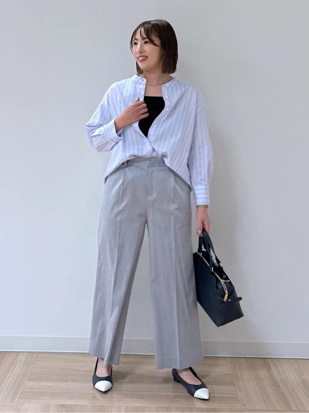 amiさんの「Reflect｜◆【手洗い可／軽い着心地】ストレッチPコート」を使ったコーディネート
