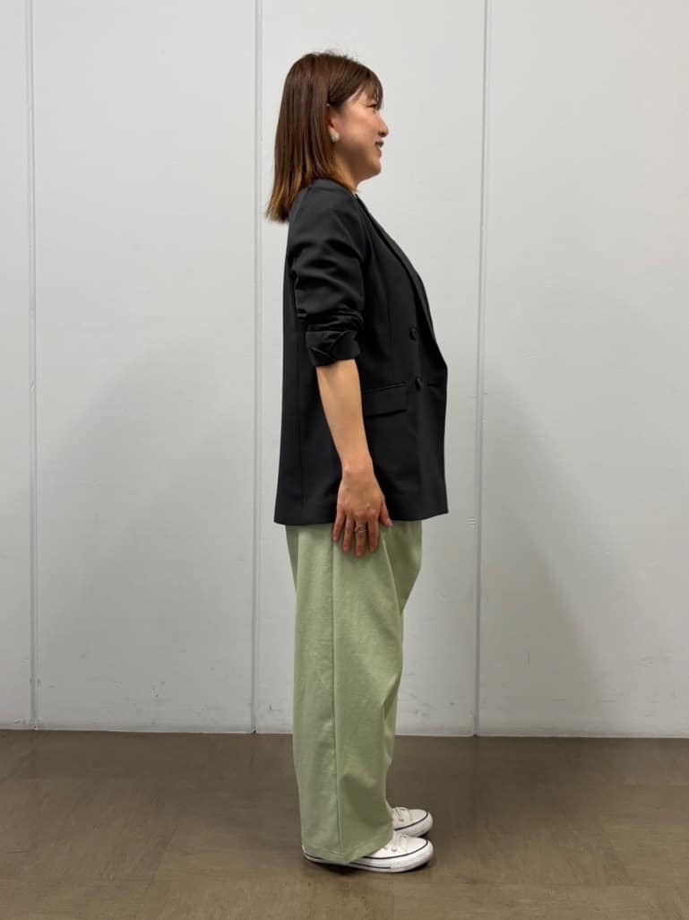 SaKiさんの「UNTITLED｜◆【セットアップ可能】フロントラップ ワイドパンツ」を使ったコーディネート