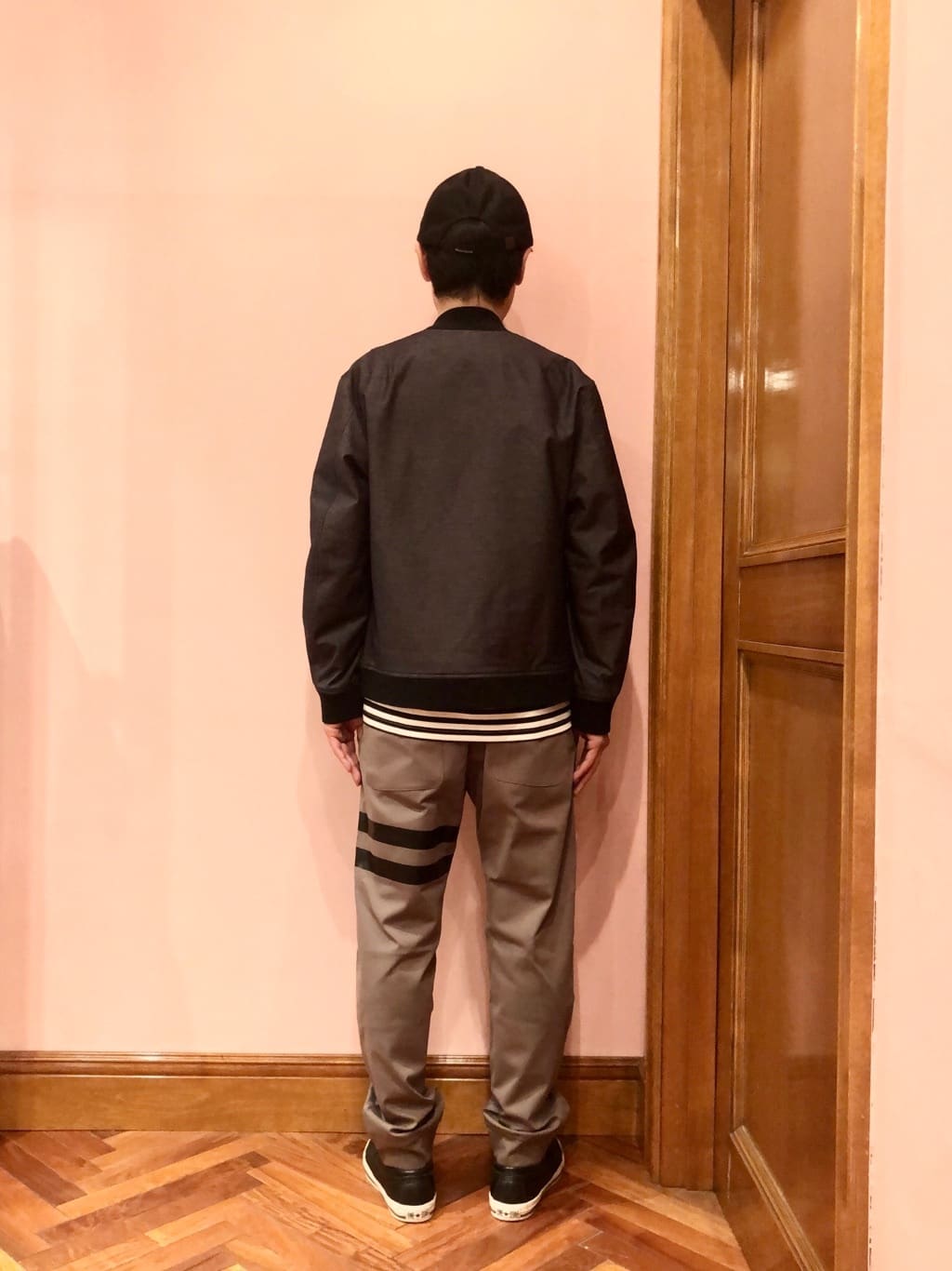 OKJさんの「DRESSTERIOR｜Dロゴ メッシュキャップ」を使ったコーディネート