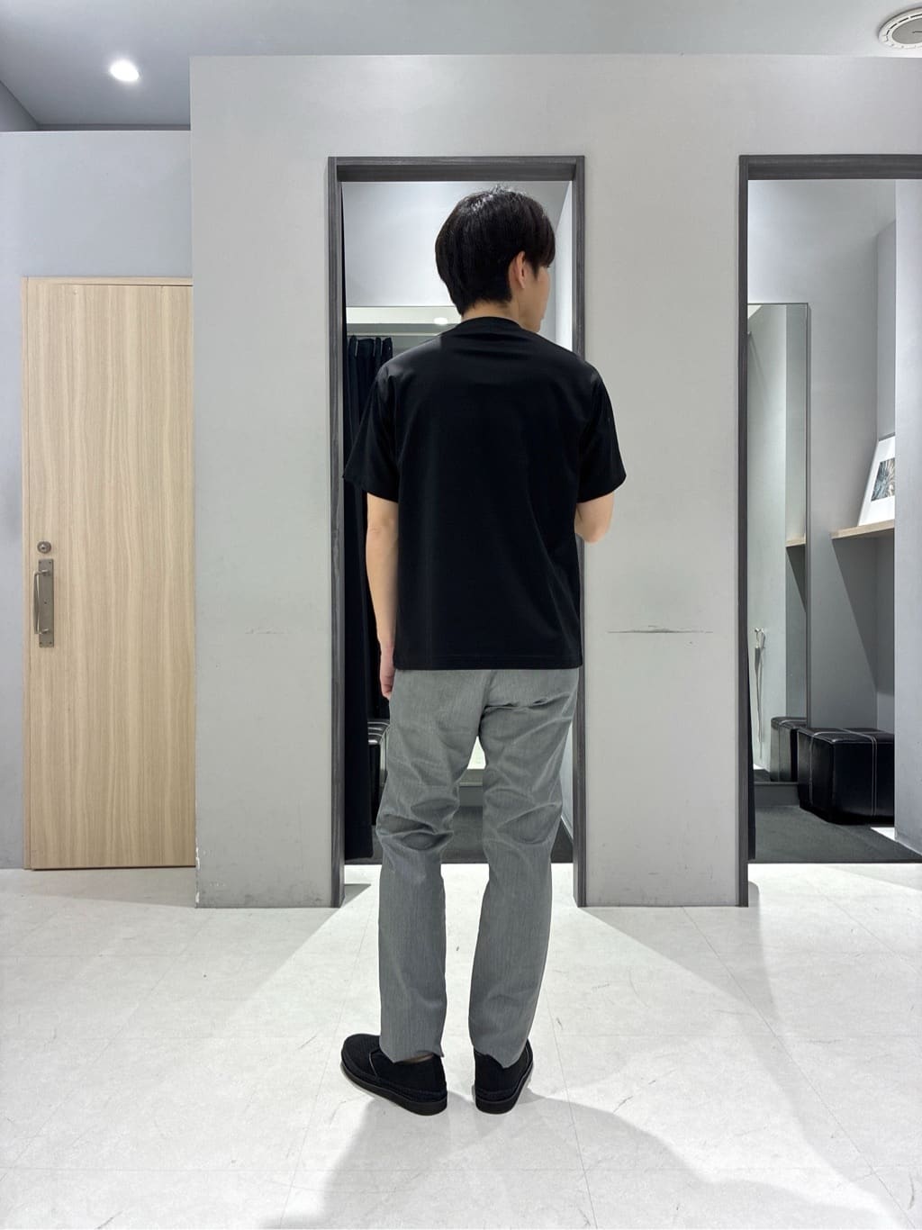 わいずみさんの「TAKEO KIKUCHI｜【全7サイズ&times;8色展開！】トップマルチヘリンボン パンツ」を使ったコーディネート