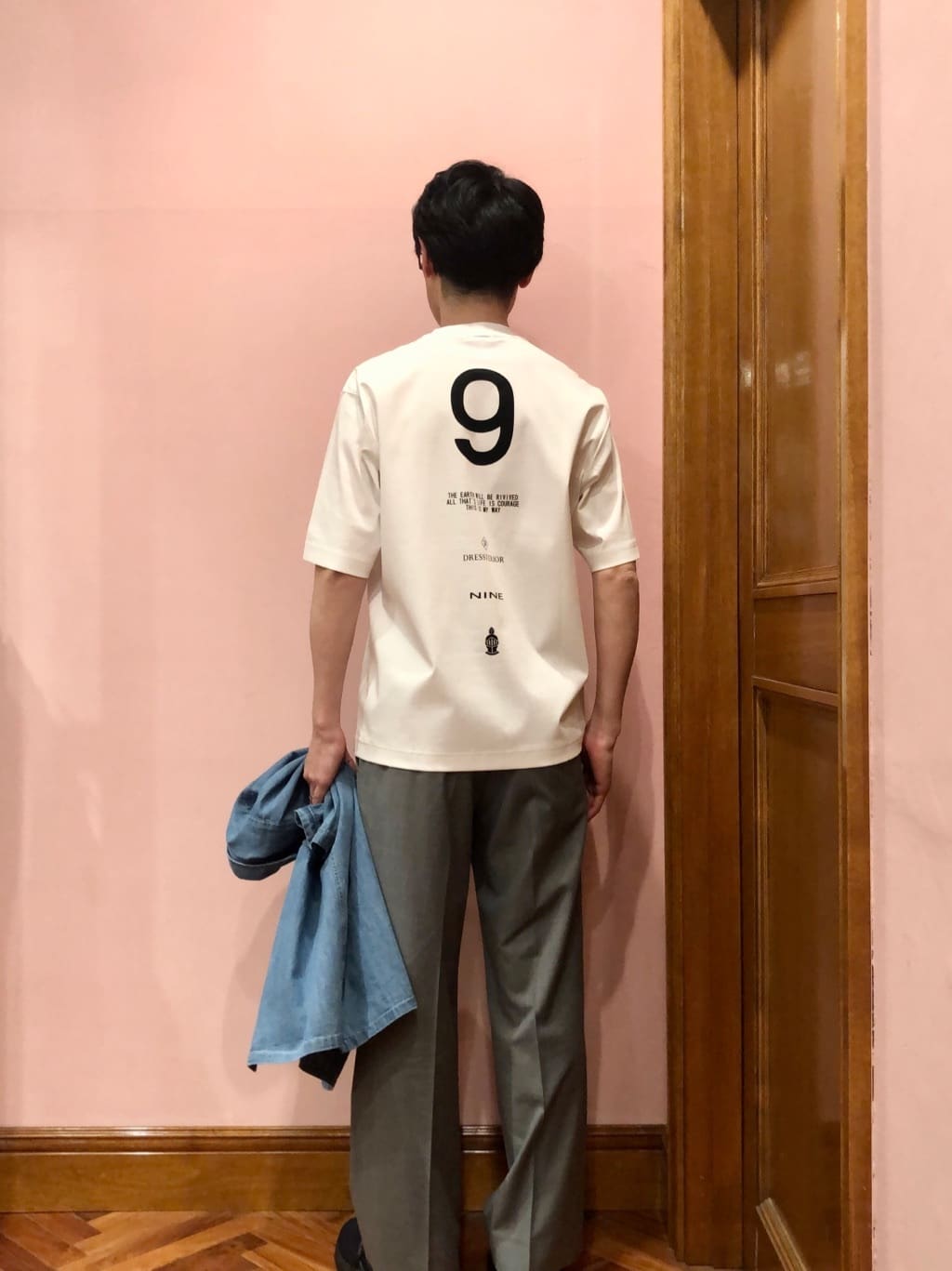 OKJさんの「DRESSTERIOR｜オーガニックコットン キューバニットシャツ」を使ったコーディネート