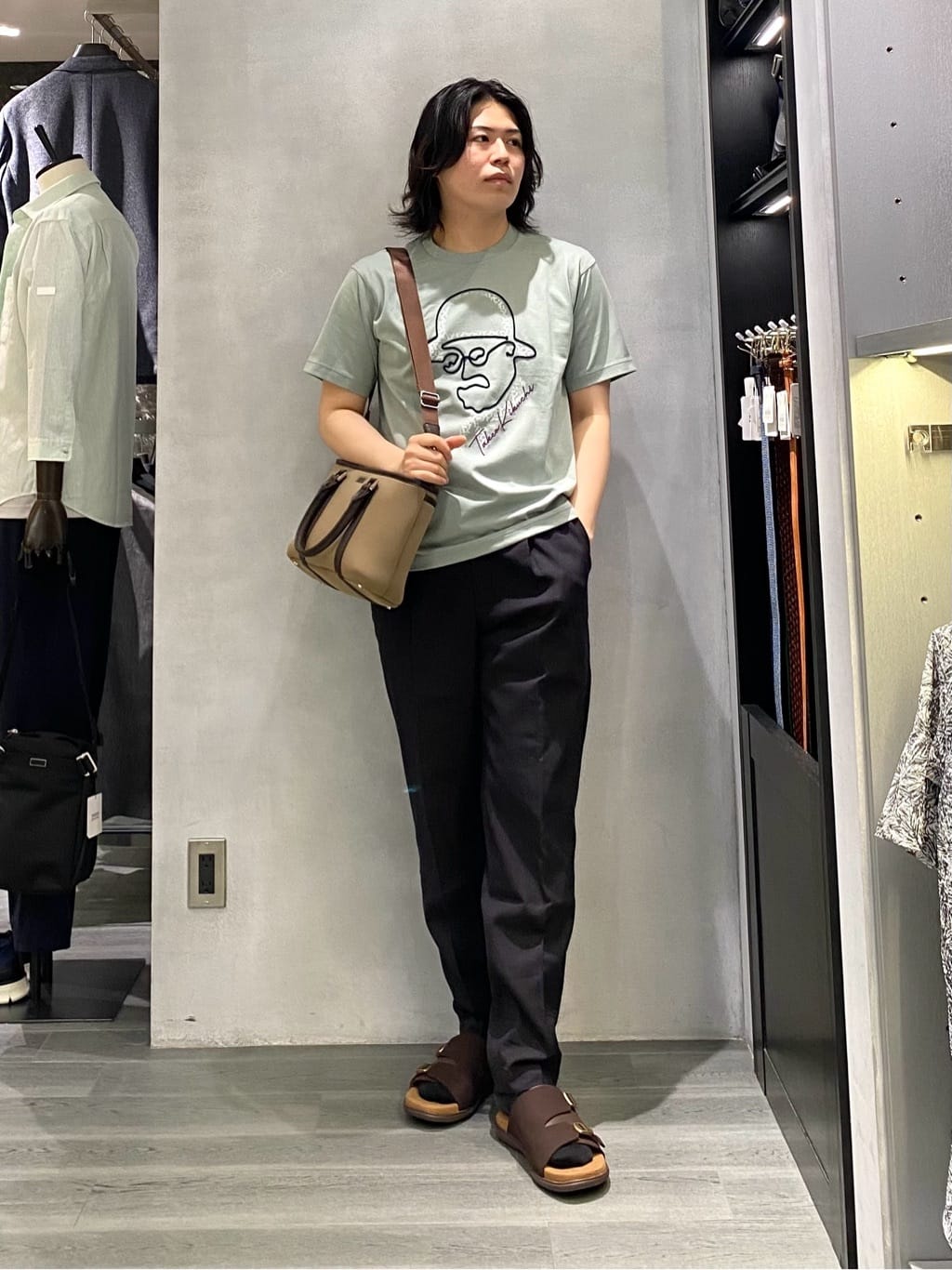 nishiさんの「TAKEO KIKUCHI｜」を使ったコーディネート