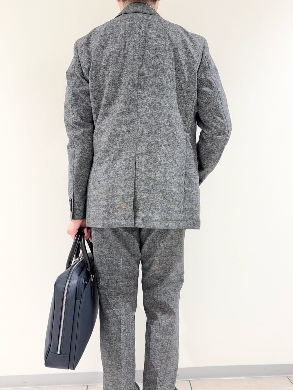 及川さんの「TAKEO KIKUCHI｜【抗菌防臭】COOL DOTS（R）ドビープリント ジャケット」を使ったコーディネート
