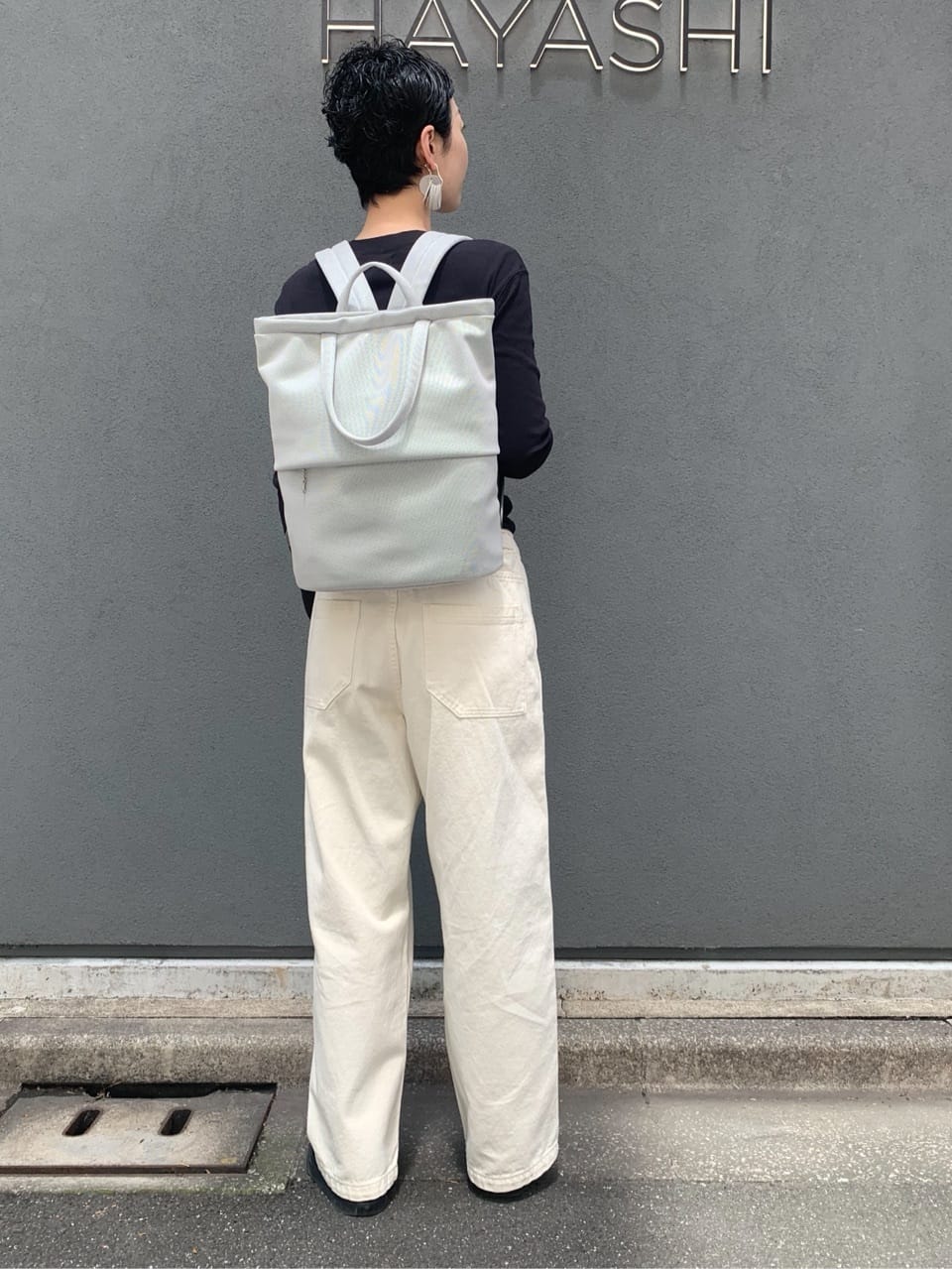 Kさんの「HIROKO HAYASHI｜MAMELI（マメリ）リュックM」を使ったコーディネート