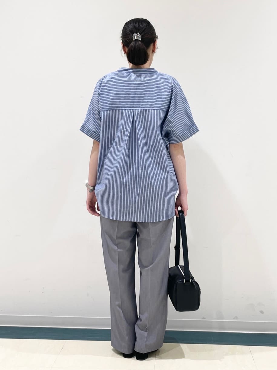 あんづさんの「SHOO･LA･RUE｜◆【洗える/S-LL】シアーネックがこなれ見え リブタンクトップ」を使ったコーディネート
