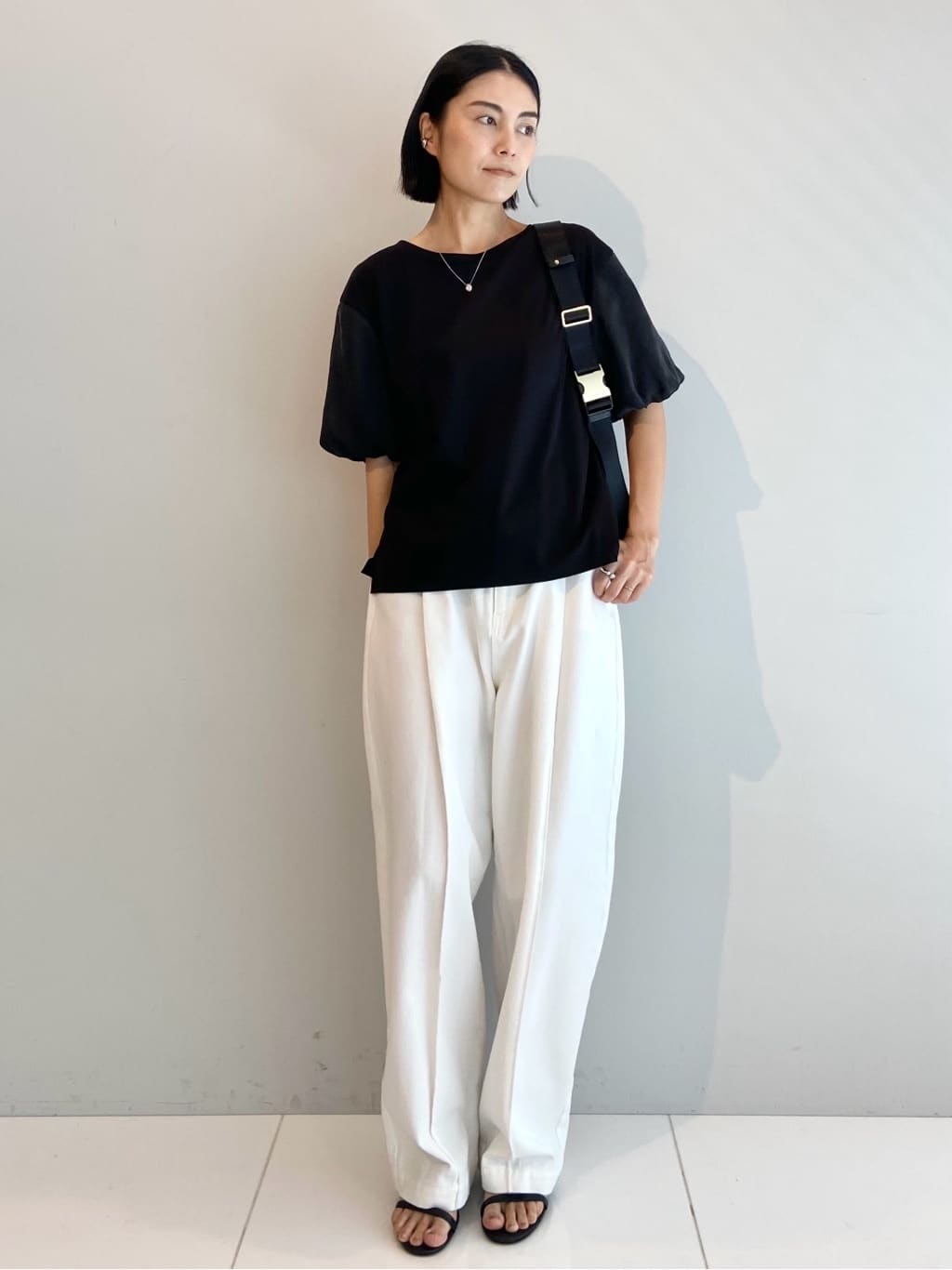 AYAさんの「UNTITLED｜【ステンレス】レイヤードチェーンネックレス」を使ったコーディネート