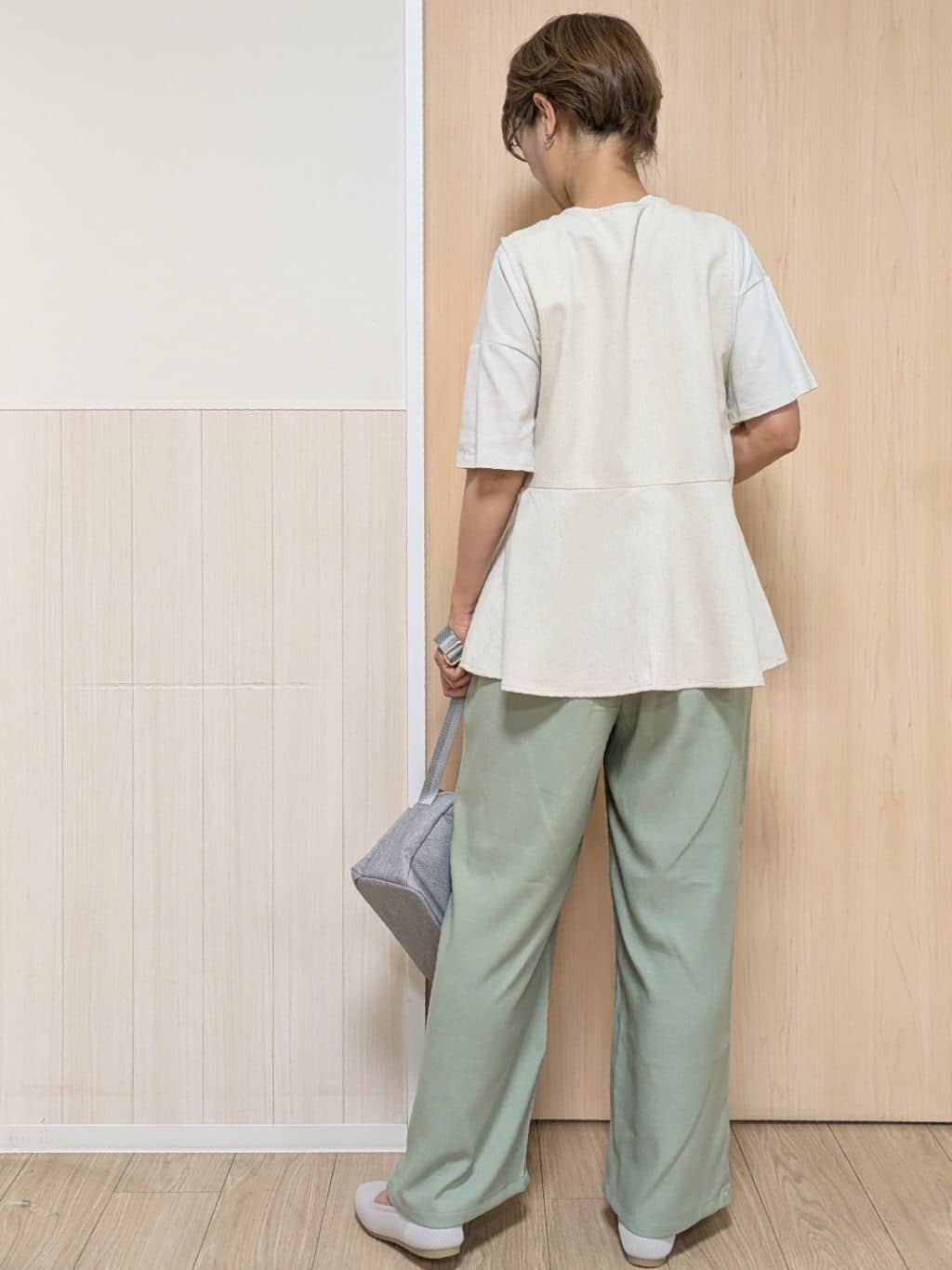 YuAさんの「SHOO･LA･RUE｜◆【高レビュー】洗えてサラサラ ニットパンプス」を使ったコーディネート