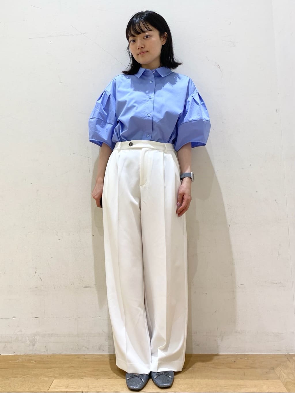 みなみさんの「OPAQUE.CLIP｜【定番/6color】名品フラットバレエシューズ」を使ったコーディネート