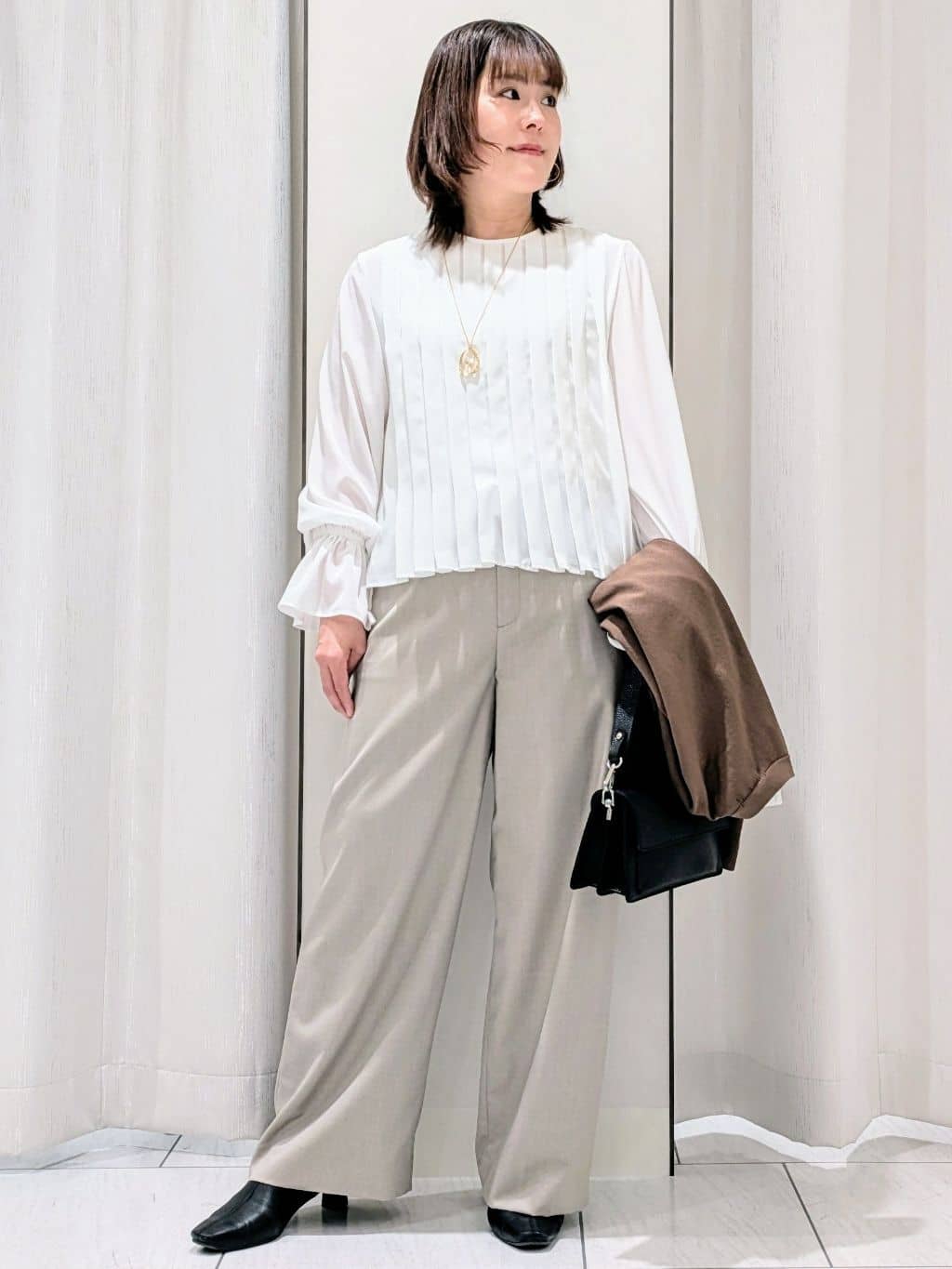 Onumaさんの「UNTITLED｜◆ビッグトップネックレス」を使ったコーディネート