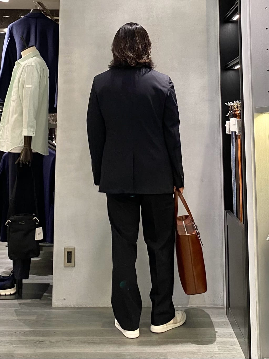 nishiさんの「TAKEO KIKUCHI｜【抗菌防臭／9色5サイズ展開】ハニカムメランジ ポロシャツ」を使ったコーディネート