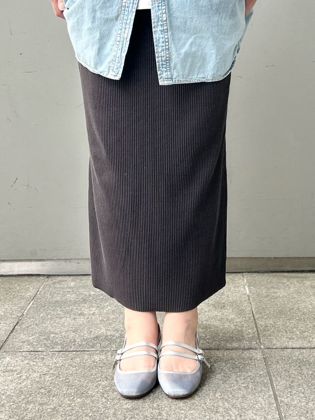 machikoさんの「ESPERANZA｜ダブルベルトメッシュパンプス」を使ったコーディネート