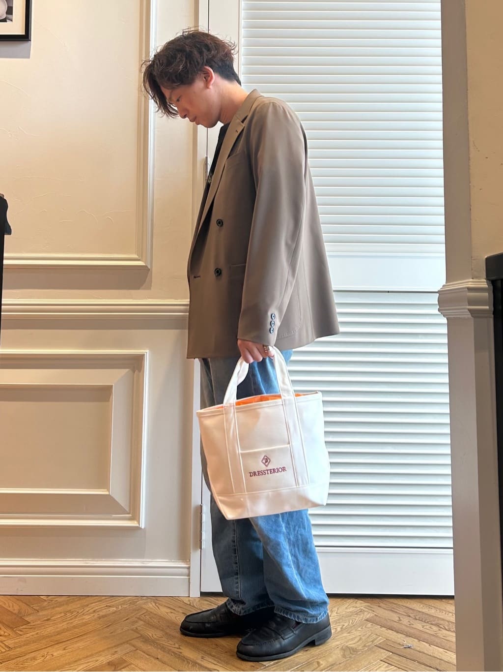 須田　慎二郎さんの「DRESSTERIOR｜【撥水加工/Safari5月号掲載】ローファー」を使ったコーディネート
