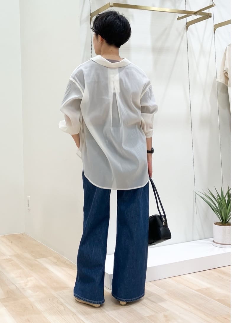 Keiさんの「grove｜【Lee&times;grove別注】WIDE DENIM PANTS」を使ったコーディネート