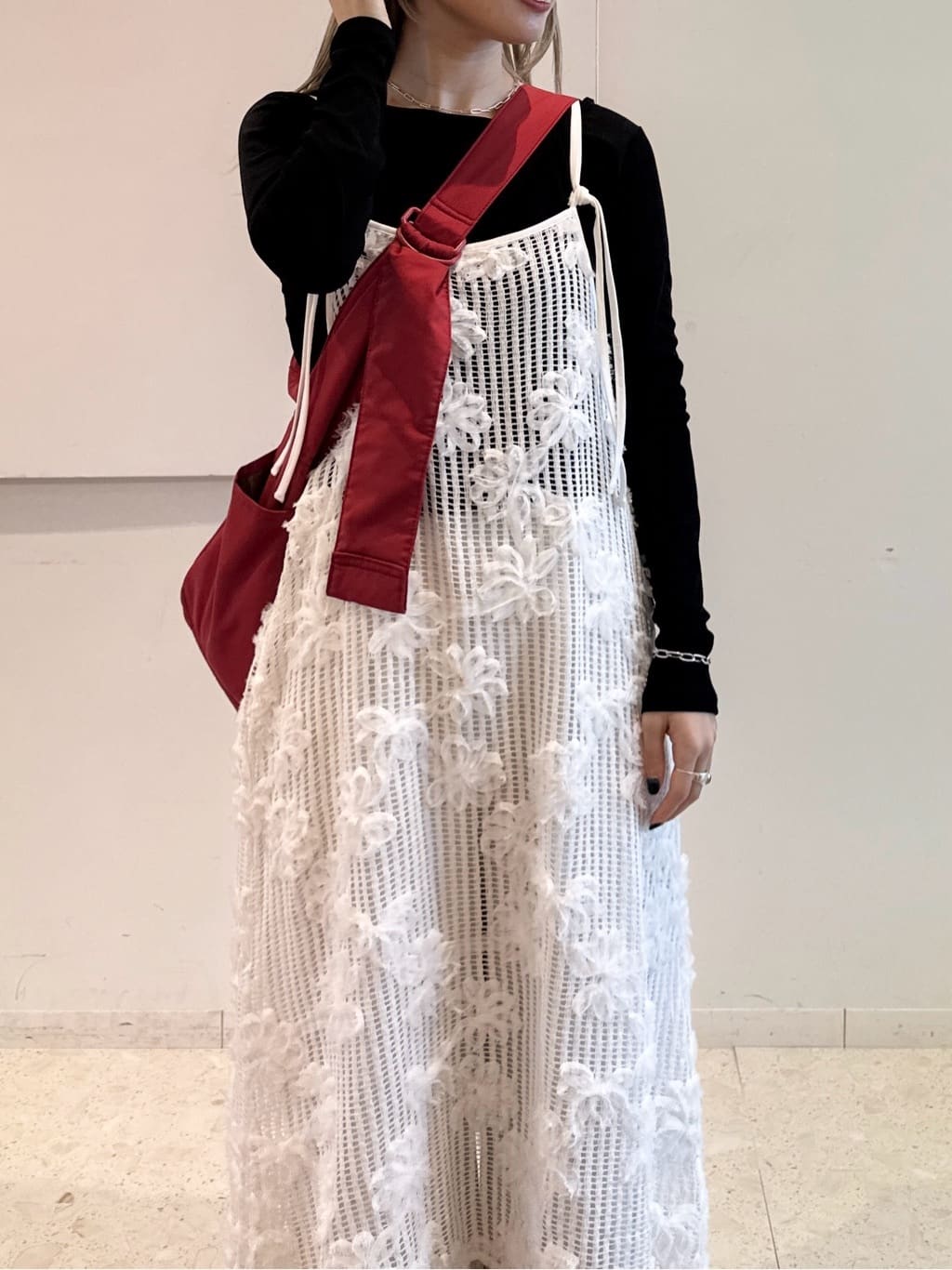 omaさんの「THE SHOP TK｜◆シアーフライスレイヤード　【セットアイテム】」を使ったコーディネート