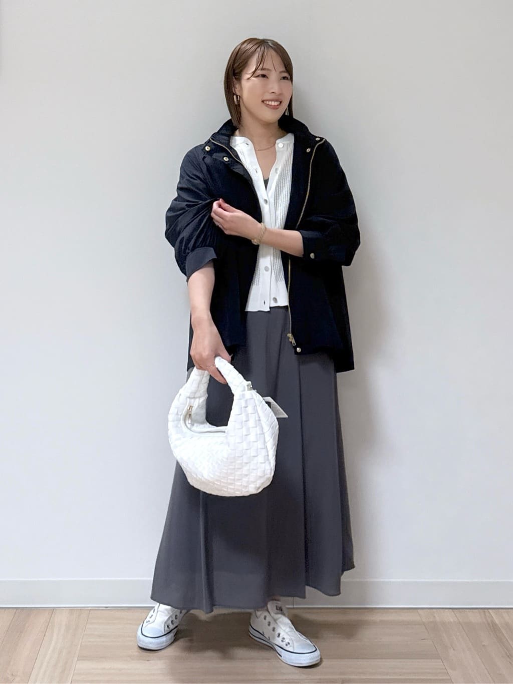 amiさんの「Reflect｜◆フーデッドライティブルゾン」を使ったコーディネート