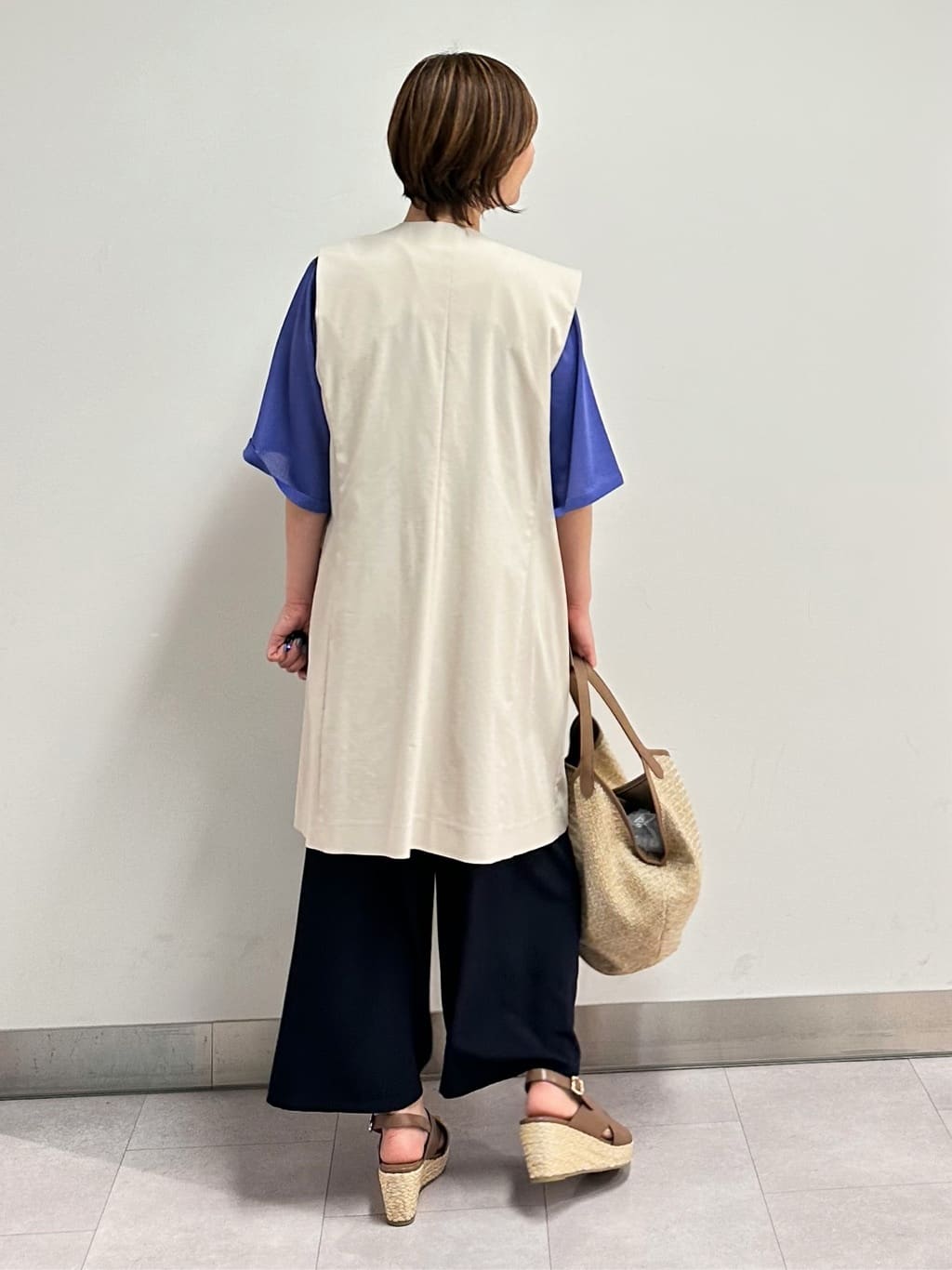 みなこさんの「UNTITLED｜ライトダブルリングネックレス」を使ったコーディネート